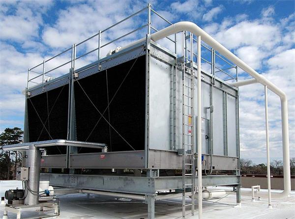 方形橫流式冷卻塔的主要特點(浙江玻璃鋼方形橫流式冷卻塔)