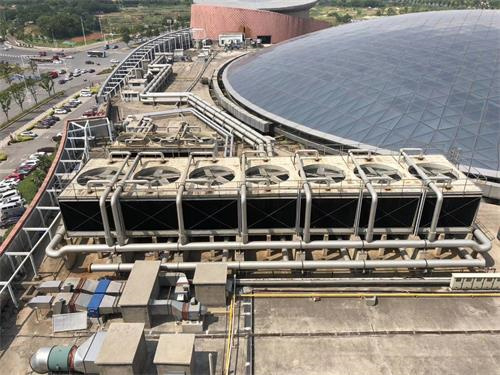 玻璃鋼方形逆流式冷卻塔的特點(河南方形逆流式玻璃