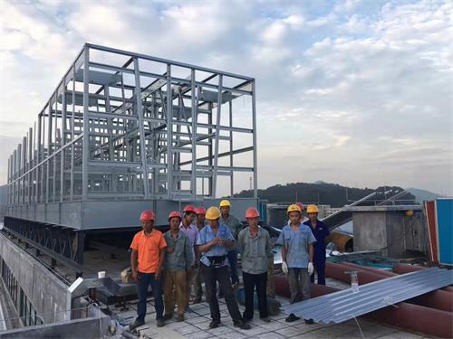 開式冷卻塔閉路循環詳細內容(開式橫流冷卻塔)