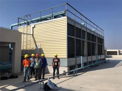 開式冷卻塔內壁除塵處理內容(開式橫流冷卻塔)