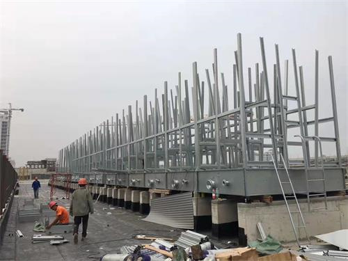 深圳冷卻塔：冷卻塔組成及適用范圍(開式玻璃鋼冷卻塔